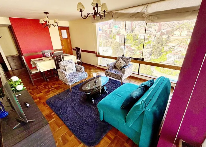 Confortable Apartamento Con Espectacular Vista Panoramica